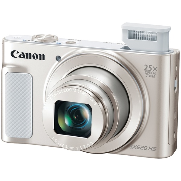 Canon PowerShot 20.2-Megapixel SX620 HS Digital Camera (Silver) 1074C001